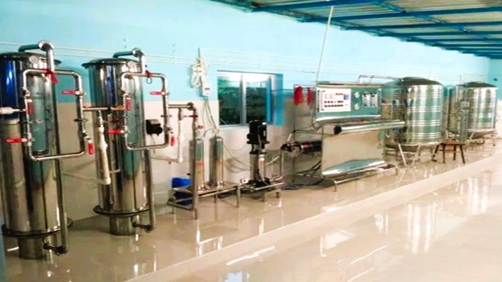 Packaged mineral drinking water plant bottling line by Canon International Hubli